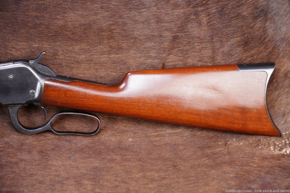 Winchester Model 1886 24" .348 WCF Lever Action Rifle, MFD 1892 Antique-img-8