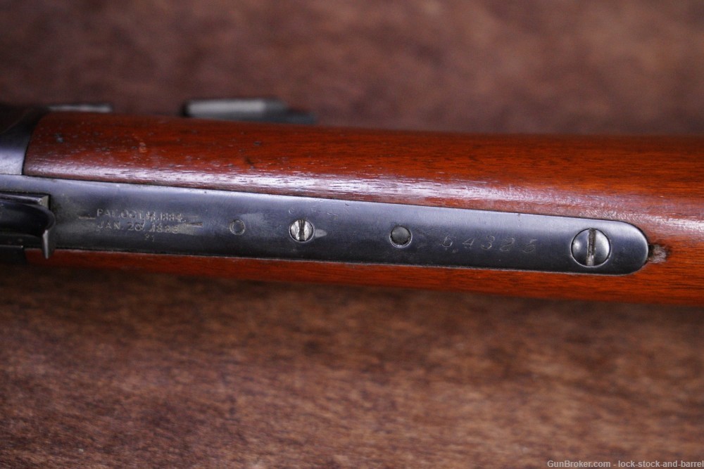 Winchester Model 1886 24" .348 WCF Lever Action Rifle, MFD 1892 Antique-img-21