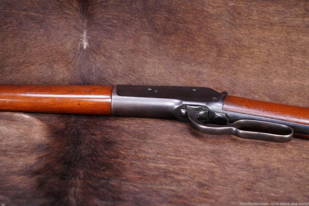 Winchester Model 1886 24" .348 WCF Lever Action Rifle, MFD 1892 Antique-img-12