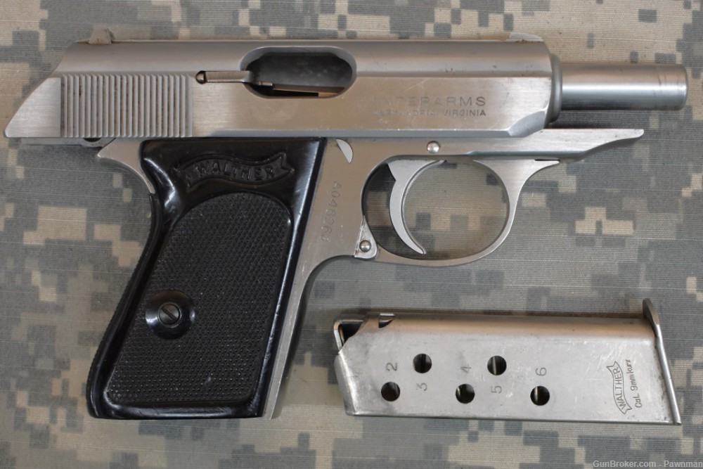 Walther PPK in 380ACP stainless-img-10