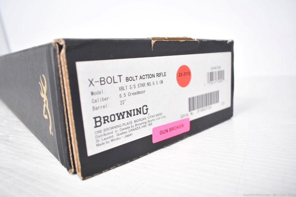 Browning X Bolt Stainless 6.5 Creedmoor McMillan Stock Leupold VXFreedom-img-21