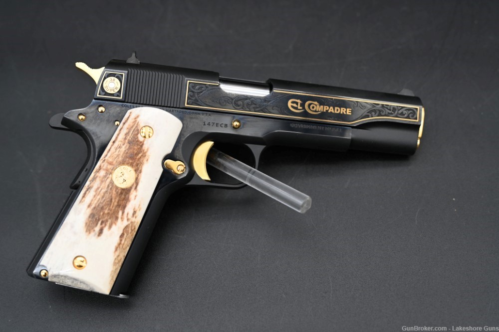 Colt 1911 El Compadre 1 of 500 Consecutive Set 147 & 148!!-img-10
