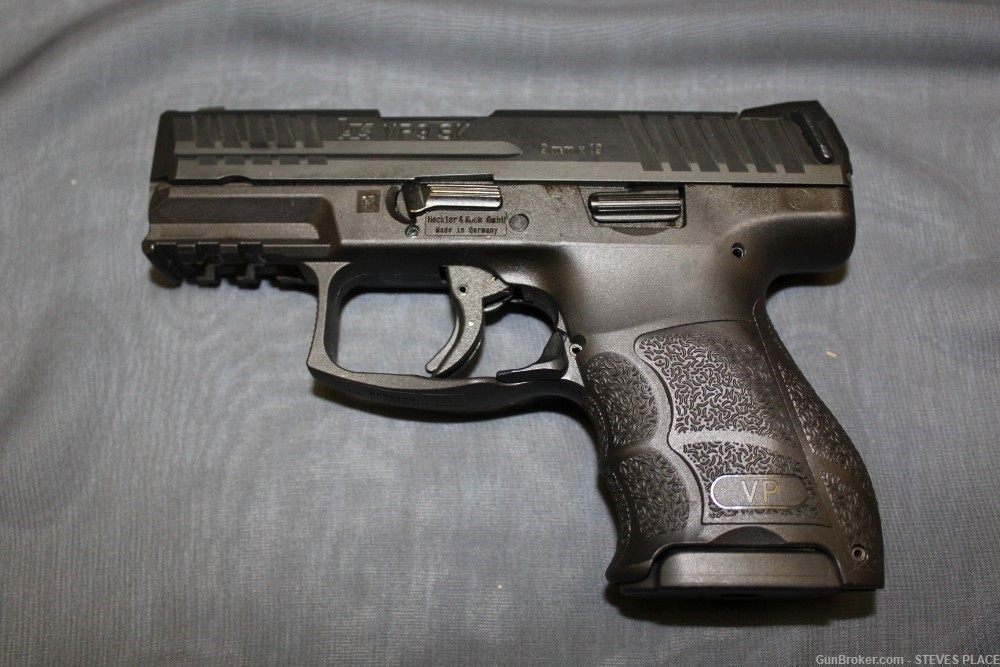 HK VP9SK Compact 9mm Ambidextrous Slide & Mag Release-img-2