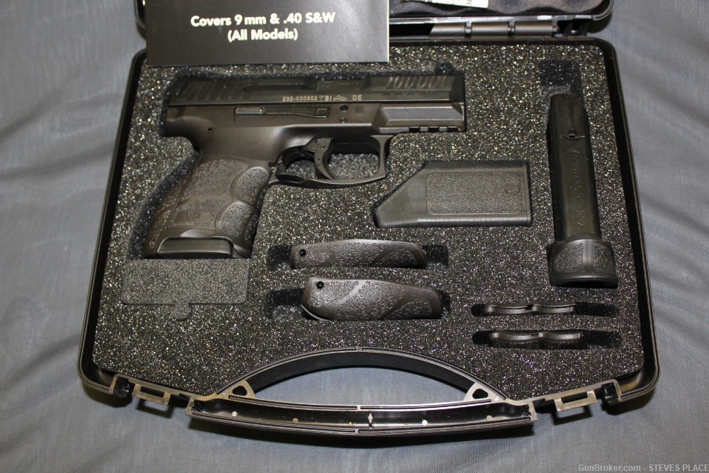 HK VP9SK Compact 9mm Ambidextrous Slide & Mag Release-img-0