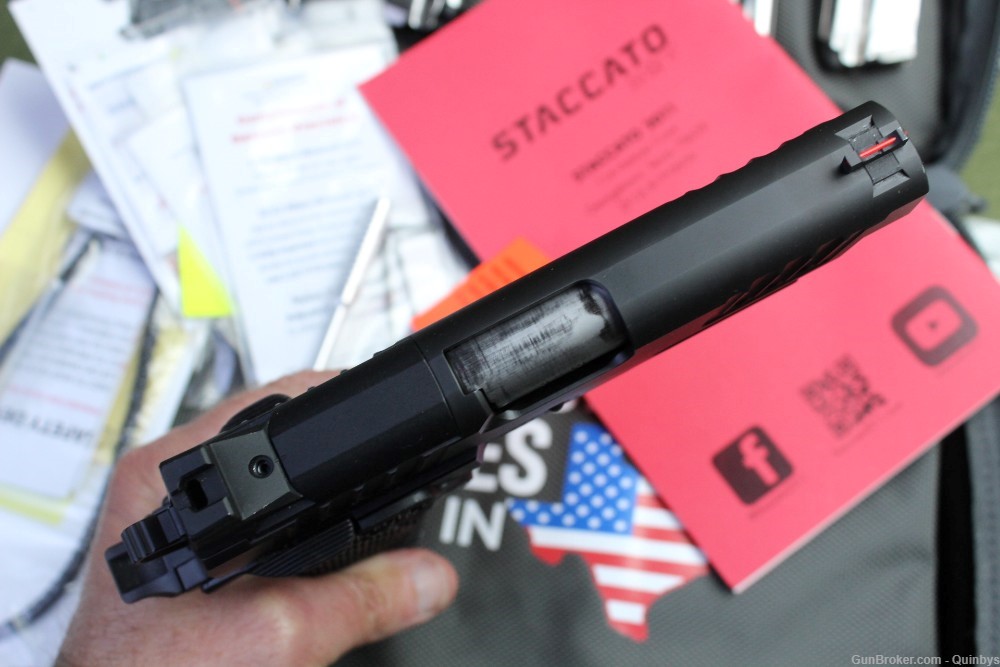 Staccato C2 2011 9mm AL Frame 3.9" Optic Ready Semi Auto Pistol 6 Mags -img-3