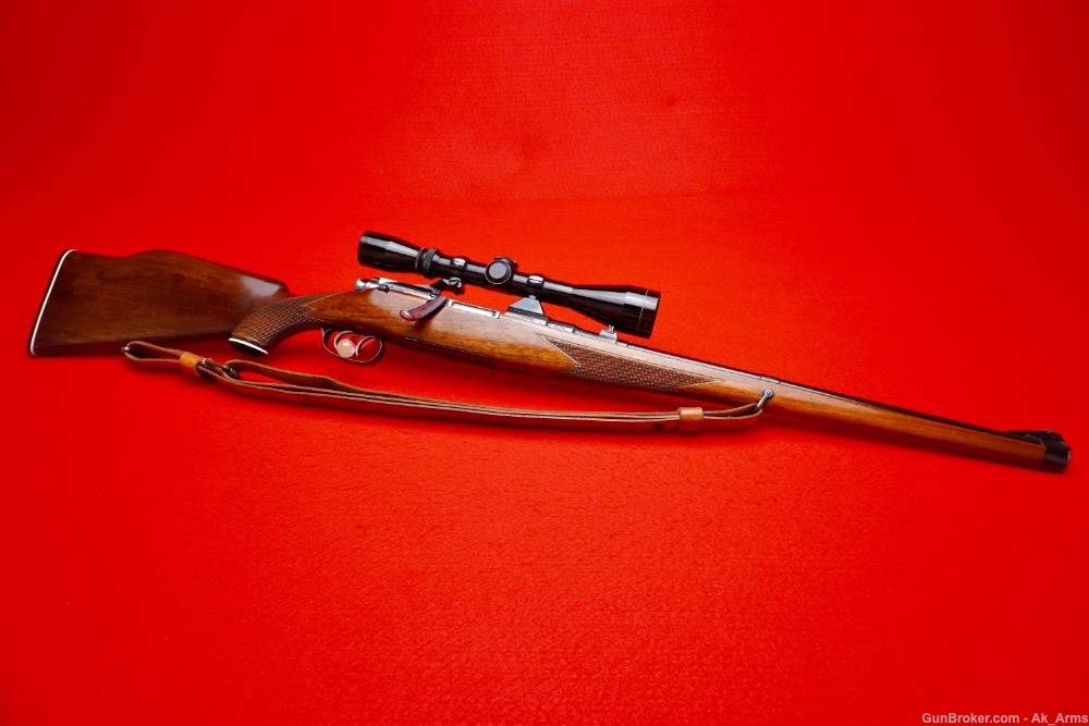 Rare Steyr Mannlicher Schonauer MC Rifle .244 Rem w/Leupold Scope!-img-5
