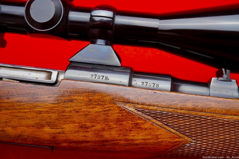 Rare Steyr Mannlicher Schonauer MC Rifle .244 Rem w/Leupold Scope!-img-10