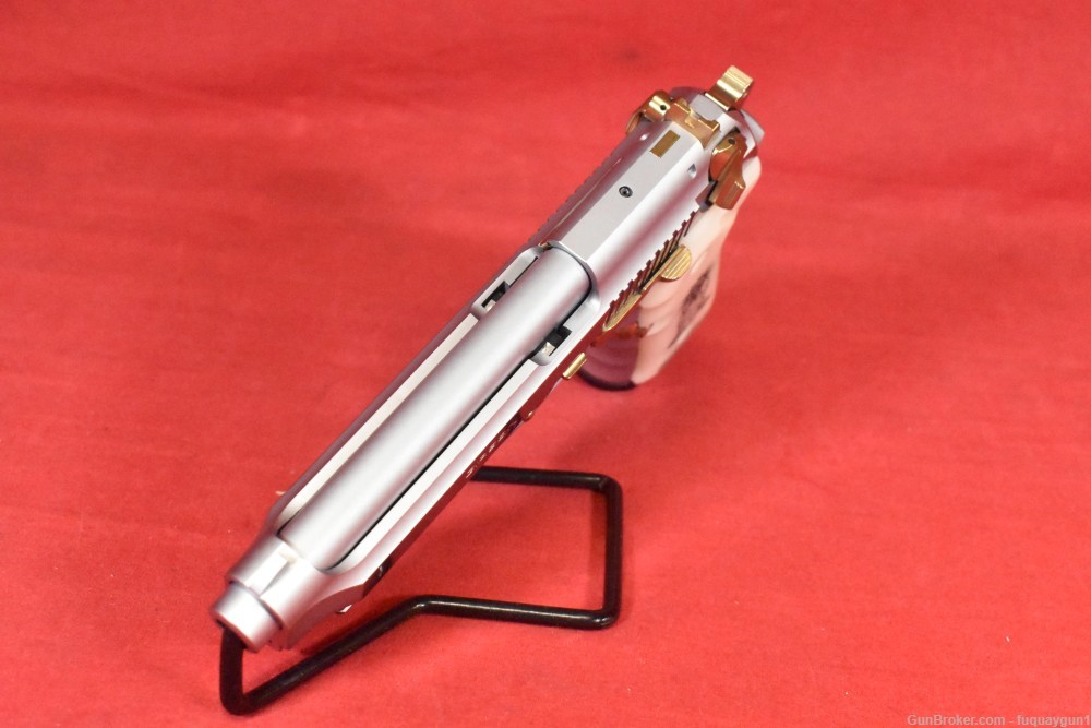 Girsan Regard MC Liberador Beretta 92 Clone 9mm 4.9" w/ Pair of G-10 Grips-img-3