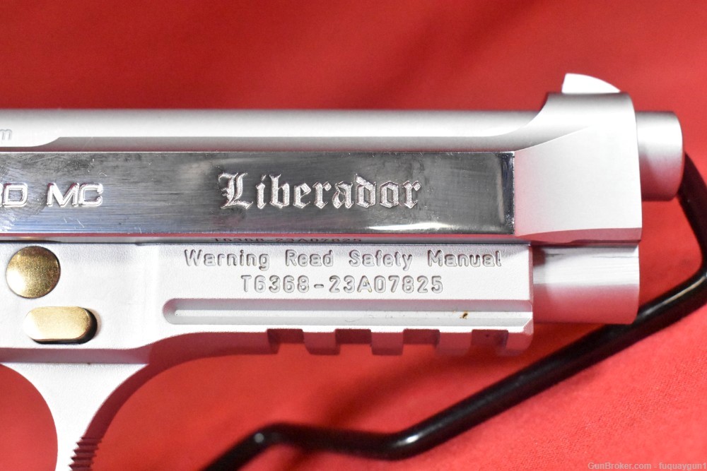 Girsan Regard MC Liberador Beretta 92 Clone 9mm 4.9" w/ Pair of G-10 Grips-img-5
