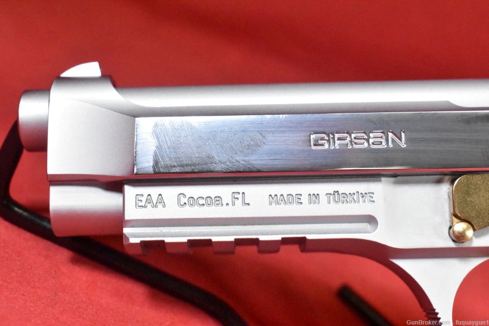 Girsan Regard MC Liberador Beretta 92 Clone 9mm 4.9" w/ Pair of G-10 Grips-img-8