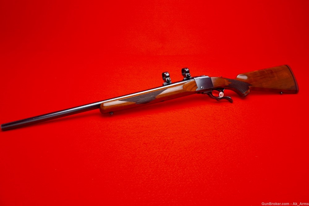 Rare & Desired 1991 Ruger No. 1 .22-250 Wood Stock 24" Collector!-img-0