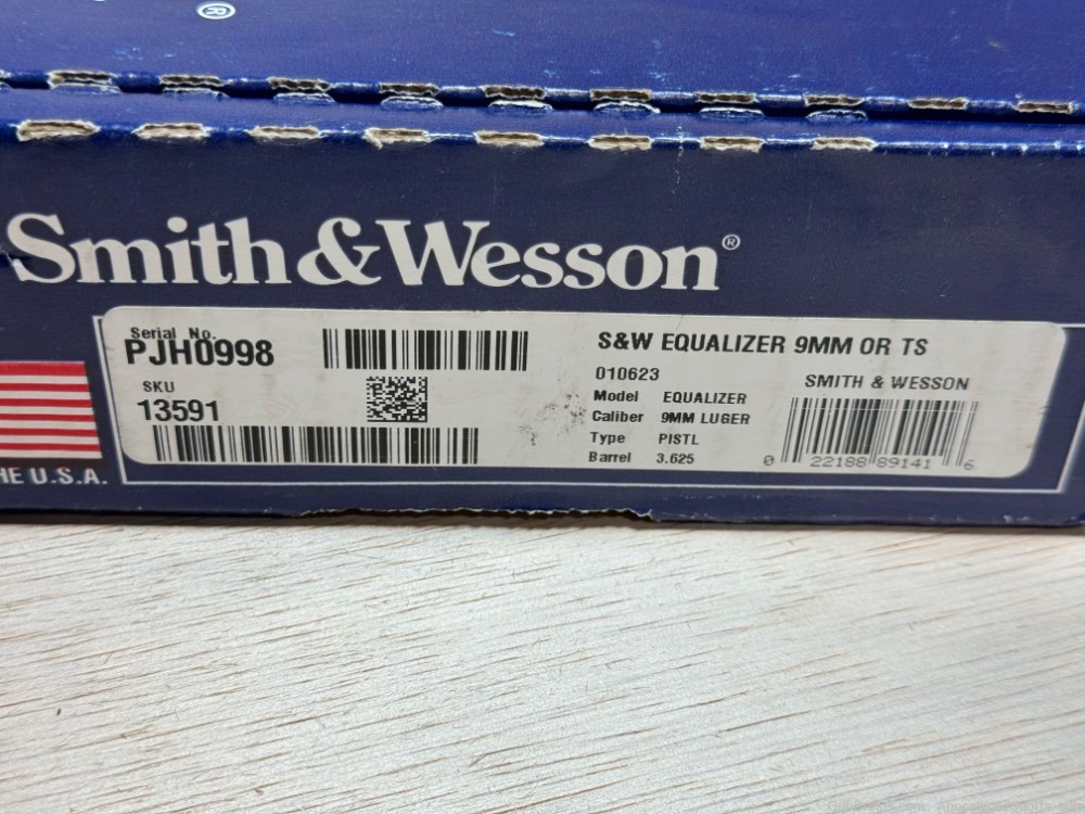 Smith & Wesson Equalizer S&W Equalizer 9mm S&W-Equalizer Wesson & Smith-img-10