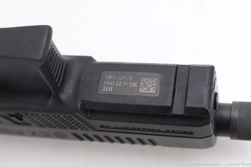 CZ P-10 P10C Compact 9mm Optics Ready TWO Barrels 4.5 Threaded LNIB 2 Mags -img-40