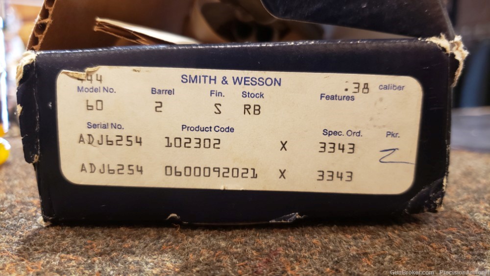 Smith And Wesson Model 60 Stainless-img-3