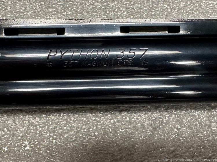 Colt 8in Python 357 Mag Blued Barrel -img-2