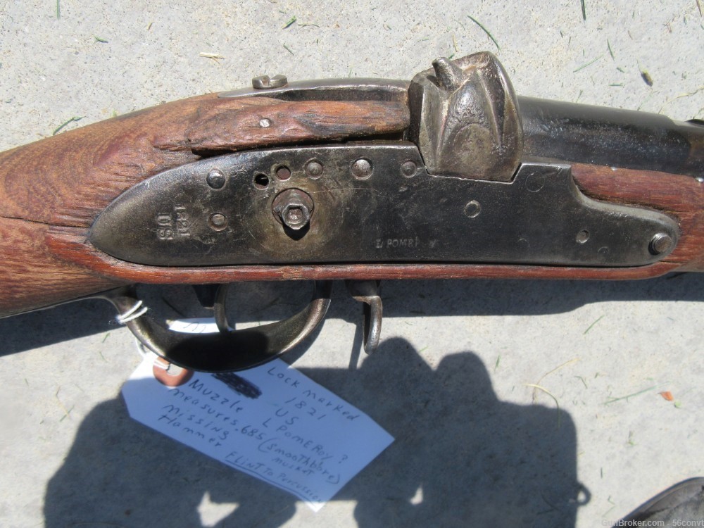 1816 L. POMEROY Contract Musket-img-2