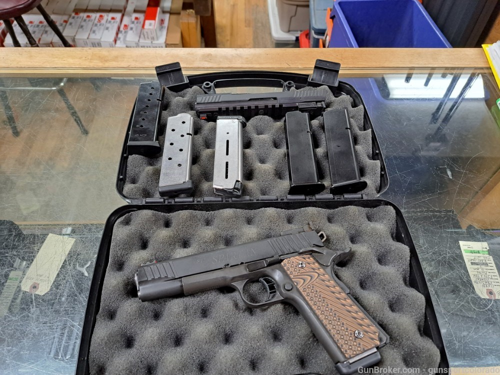 STI Spartan 45ACP with Tactical Solutions 22LR Conversion Kit -img-0