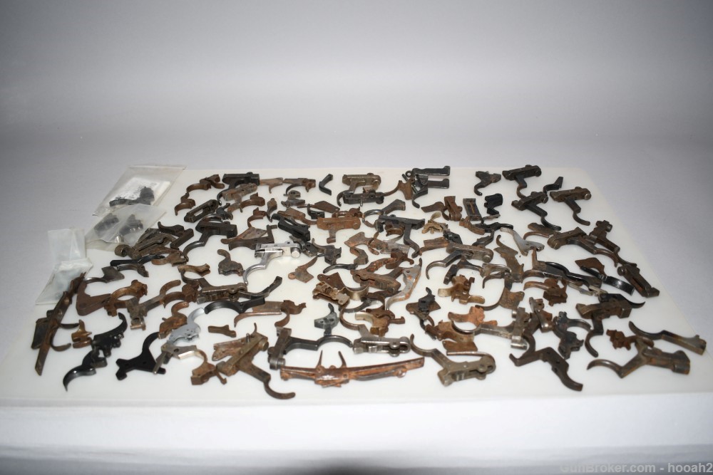 Gun Parts Lot 3 Gunsmith Gunshow Seller 141 Triggers & Sears PLEASE READ-img-0