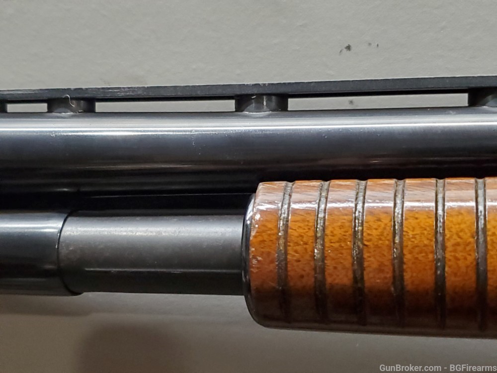 Winchester model 12 12ga 28" barrel pump action shotgun $.01-img-25