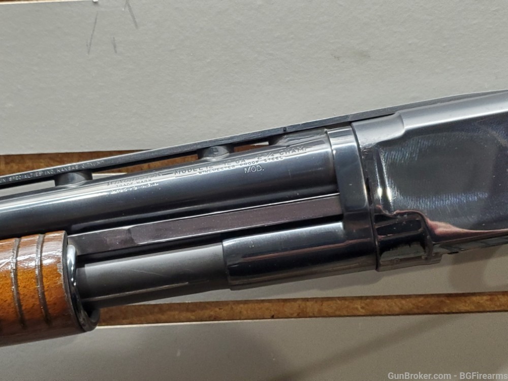 Winchester model 12 12ga 28" barrel pump action shotgun $.01-img-3