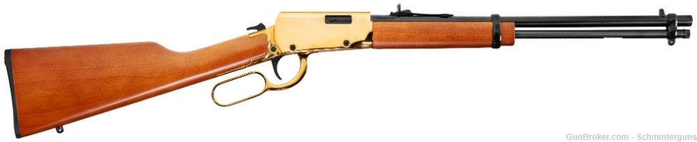 Rossi Rio Bravo 22LR Gold Wood 18" 15+1 Lever Action New in Box-img-0