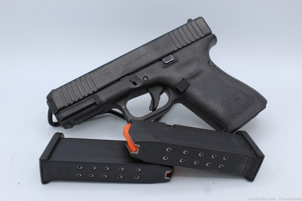 GLOCK 23 GEN 5 .40 S&W W/ CASE AND TWO 13 RD MAGAZINES-img-7