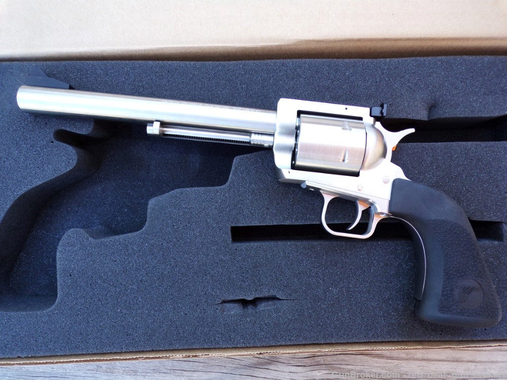 Magnum Research BFR 7.5” Stainless .357 Mag 6-Shot Revolver – BFR357MAG7-6-img-1