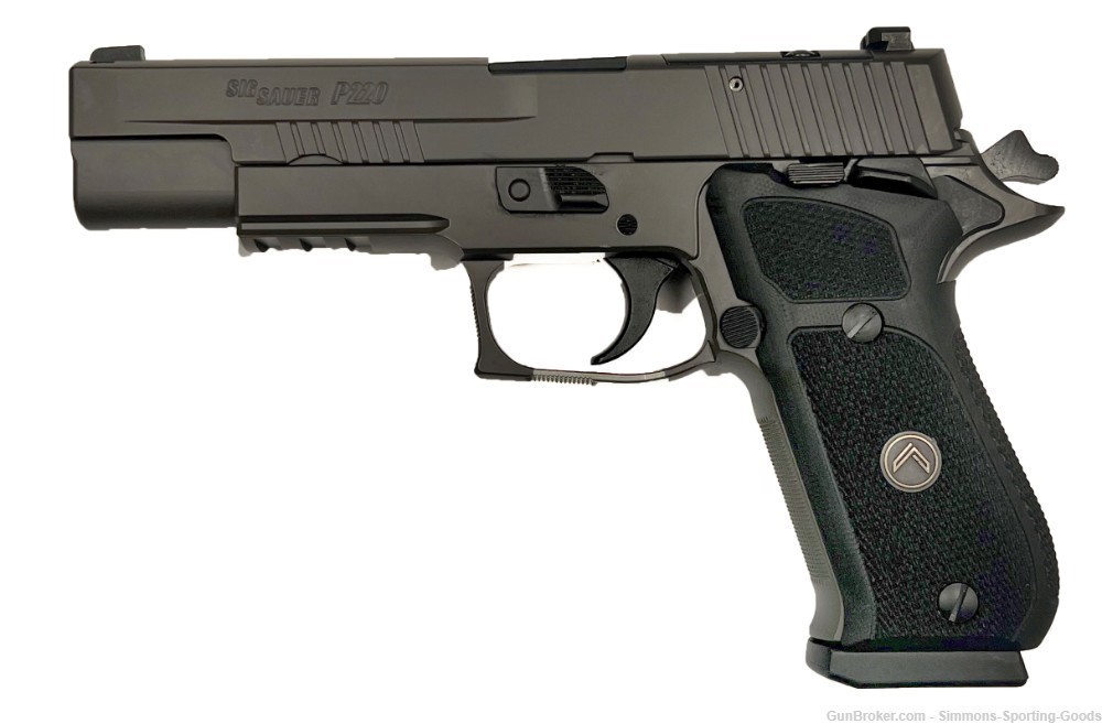 Sig Sauer (P220) (220R5-10-LEGION-SAO-R2) 5" 10mm 8Rd Pistol - Black-img-0