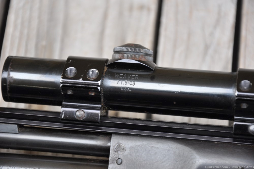 Savage Model 24V A 20 GA & .222 Remington Combination Gun w/ Weaver K1.5-img-19