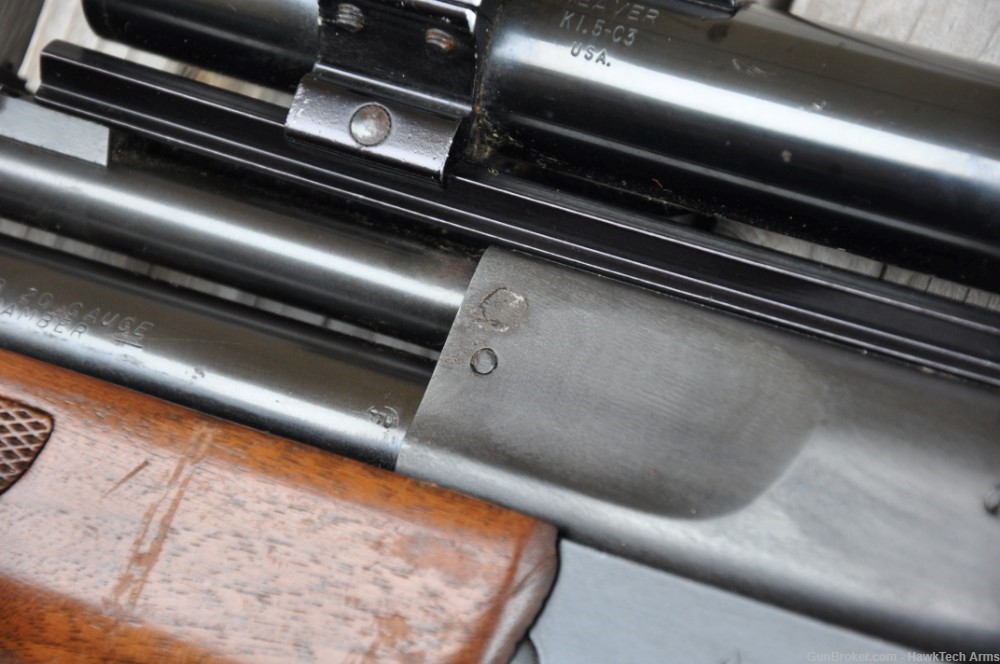Savage Model 24V A 20 GA & .222 Remington Combination Gun w/ Weaver K1.5-img-9
