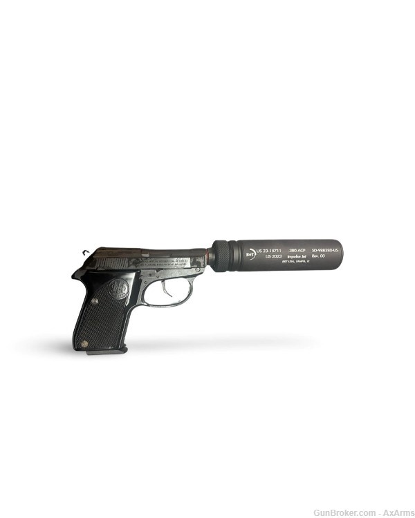 Beretta 3032 Tomcat .32 Covert Pistol with B&T Impulse  (JET) Suppressor-img-2