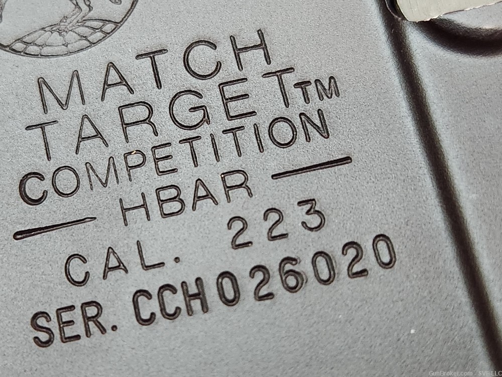 Colt Match Target Competition HBAR 223 Rem 20" rifle AR-15 (EXCELLENT!)-img-11