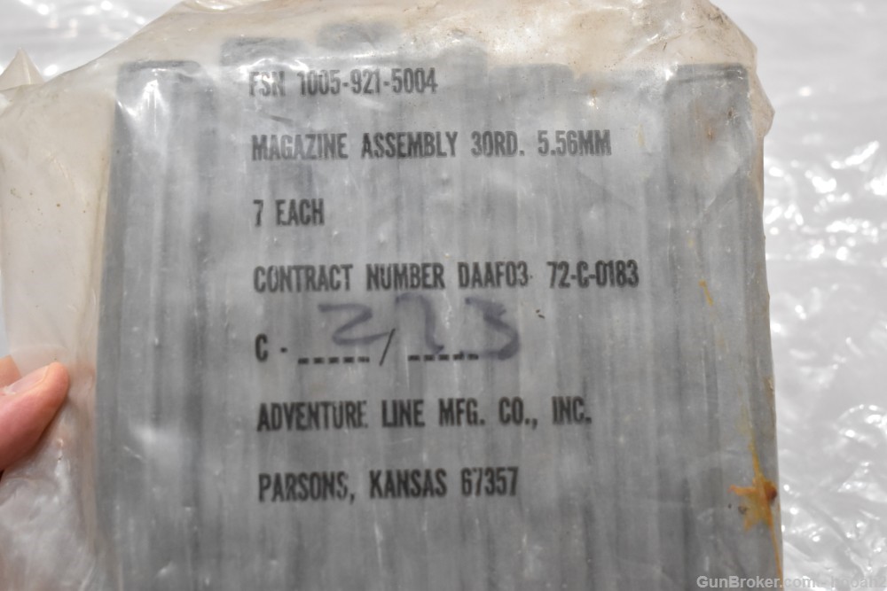 7 Packaged Adventure Line 30 Rd AR-15 M16 Rifle Magazines Pre Ban READ-img-2
