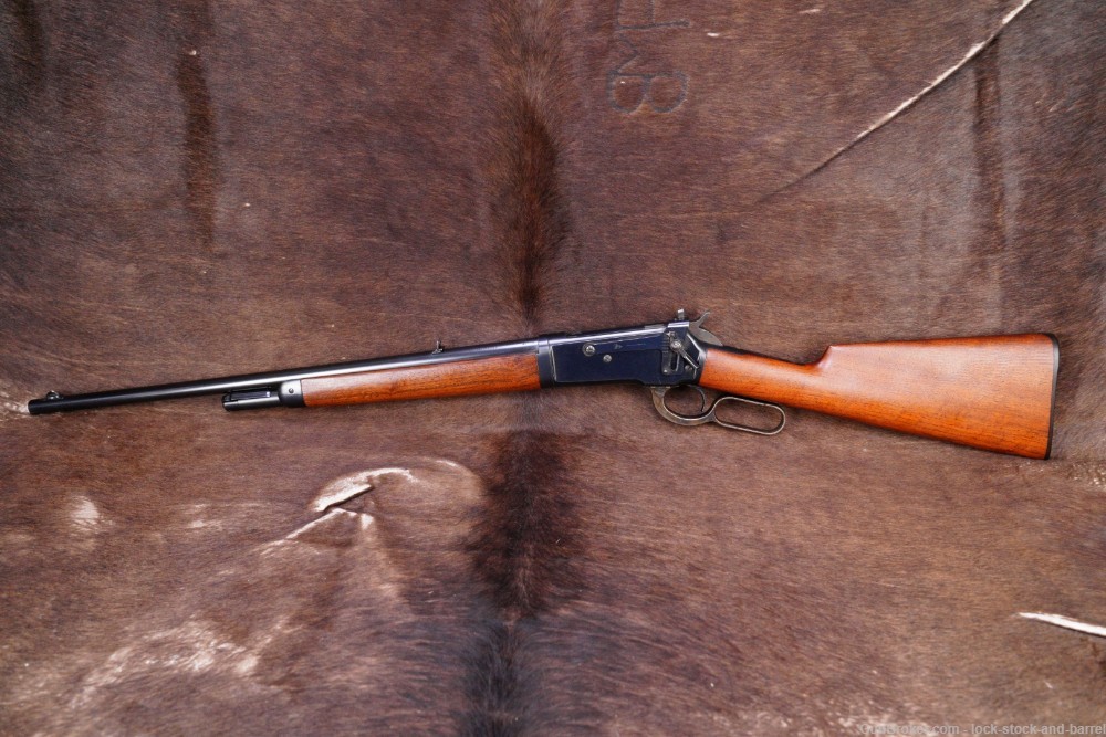 Winchester Model 1886 22" Takedown .45-70 Lever Rifle, C&R w/ Lyman Sights-img-7