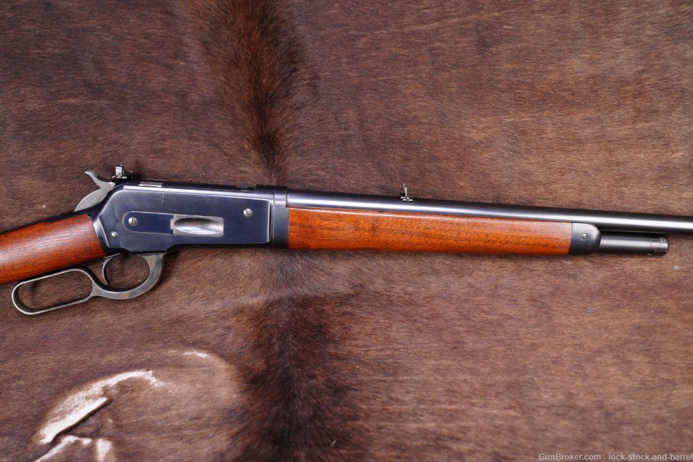 Winchester Model 1886 22" Takedown .45-70 Lever Rifle, C&R w/ Lyman Sights-img-4