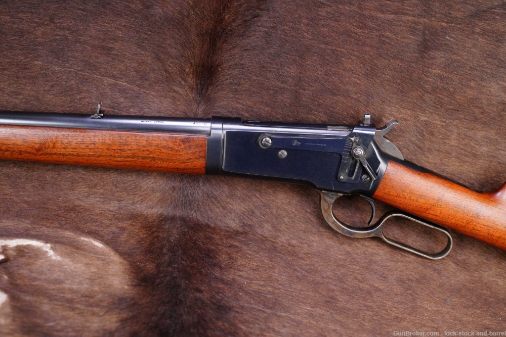 Winchester Model 1886 22" Takedown .45-70 Lever Rifle, C&R w/ Lyman Sights-img-9