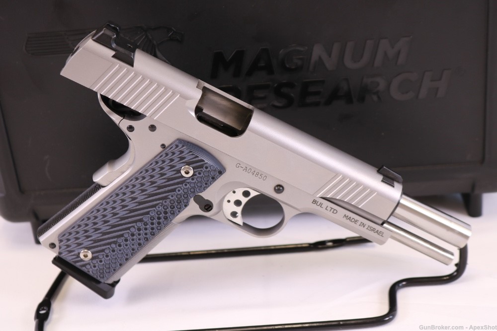 MAGNUM RESEARCH 1911 DESERT EAGLE 45 ACP- USED WITH ORIGINAL BOX -img-11