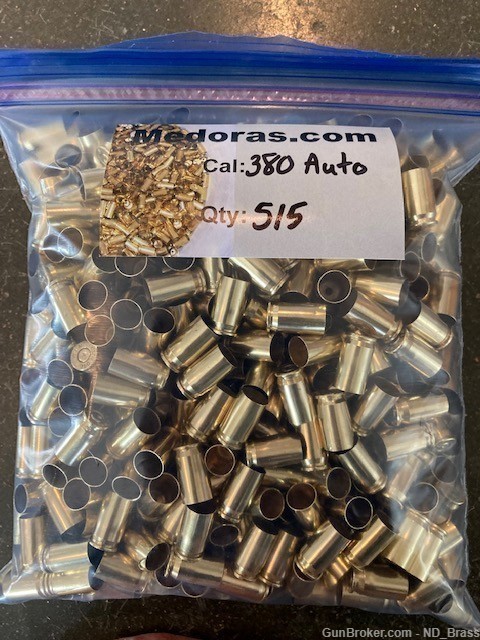 380 auto brass - 515 pieces-img-0