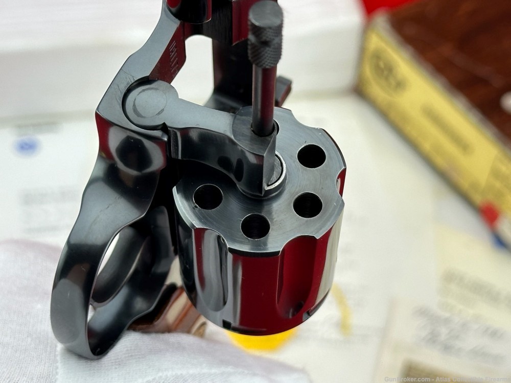 HOLY GRAIL Factory .22 Magnum Colt Diamondback 4" Blue - TONS OF PAPERWORK-img-17