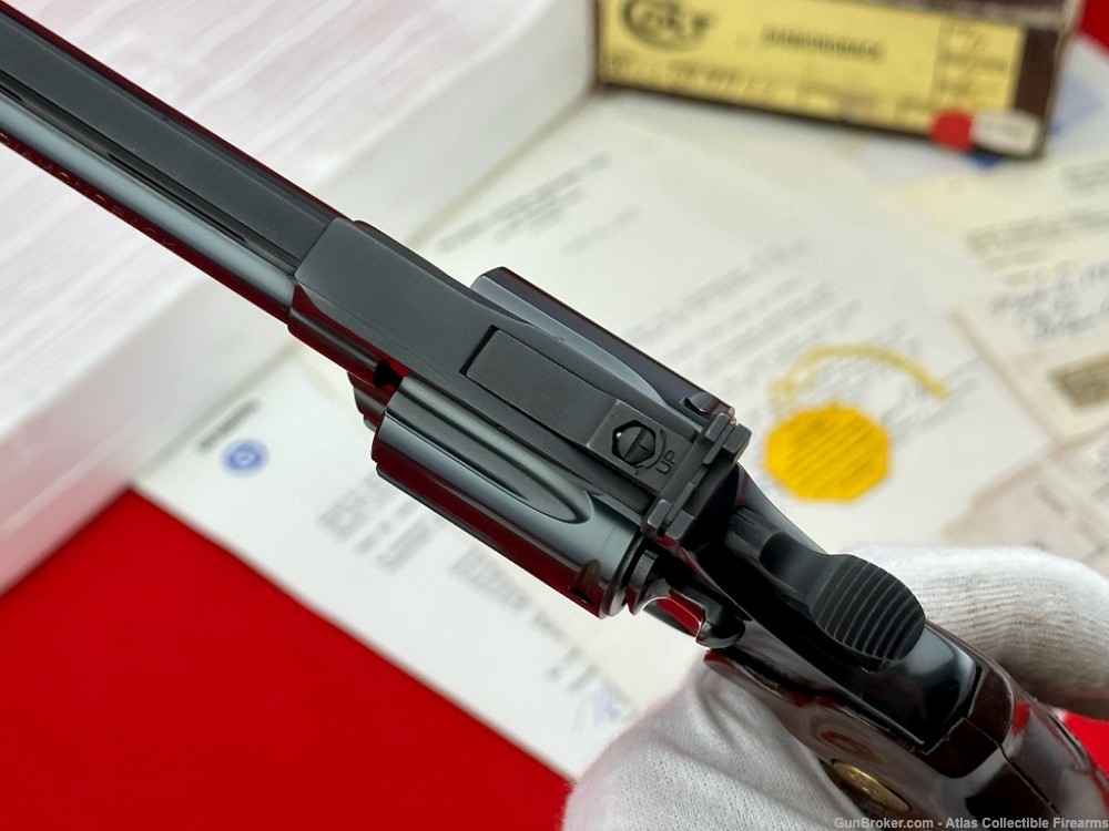HOLY GRAIL Factory .22 Magnum Colt Diamondback 4" Blue - TONS OF PAPERWORK-img-12