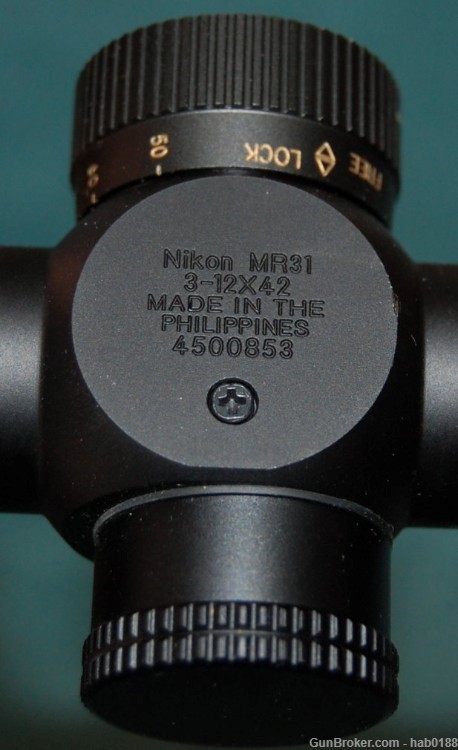 Nikon Monarch 3 3-12x42mm Matte Rifle Scope Long Range Hunting BDC Reticle-img-4