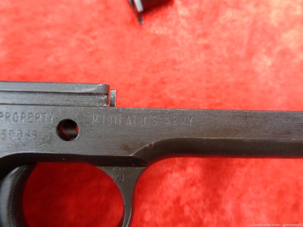 Original Remington Rand 1911 45 Auto World War II WWII 1911A1 Pistol TRADE-img-27