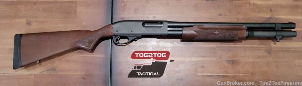 Remington 870 Tactical 12GA 18.5'' H.WOOD-img-1
