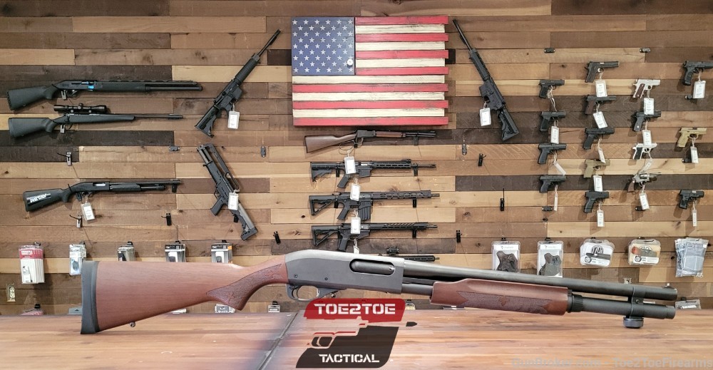 Remington 870 Tactical 12GA 18.5'' H.WOOD-img-0
