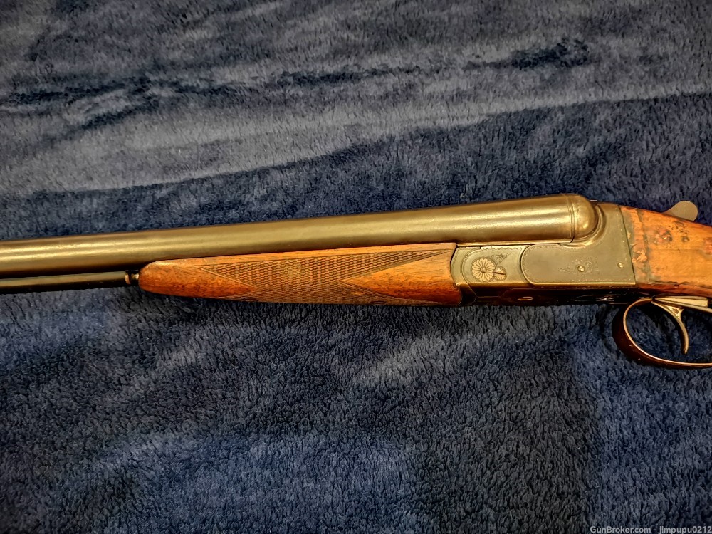 BSA 12GA SXS shotgun made in UK-img-17