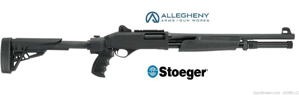 Stoeger 31894FS P3000 Freedom Series Supreme Pump Shotgun, 12GA-img-0