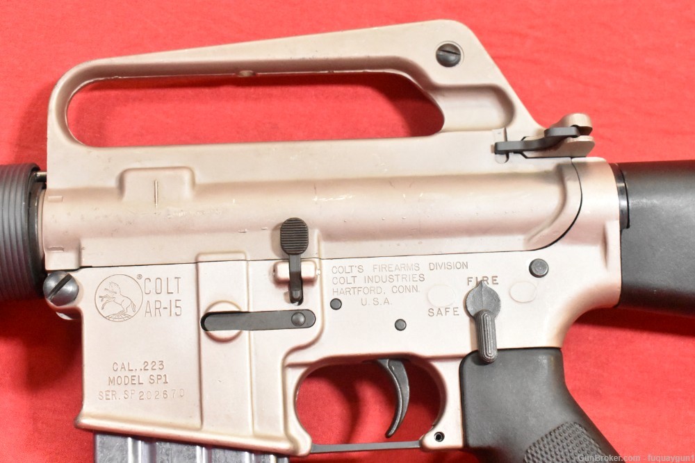 Colt SP1 COLTGUARD 223 Rem 1982-1983 Vintage *ONLY 1000 MADE* Slab Side SP1-img-7