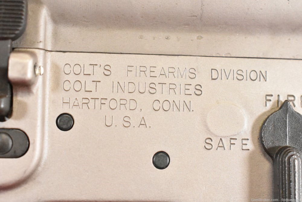 Colt SP1 COLTGUARD 223 Rem 1982-1983 Vintage *ONLY 1000 MADE* Slab Side SP1-img-33