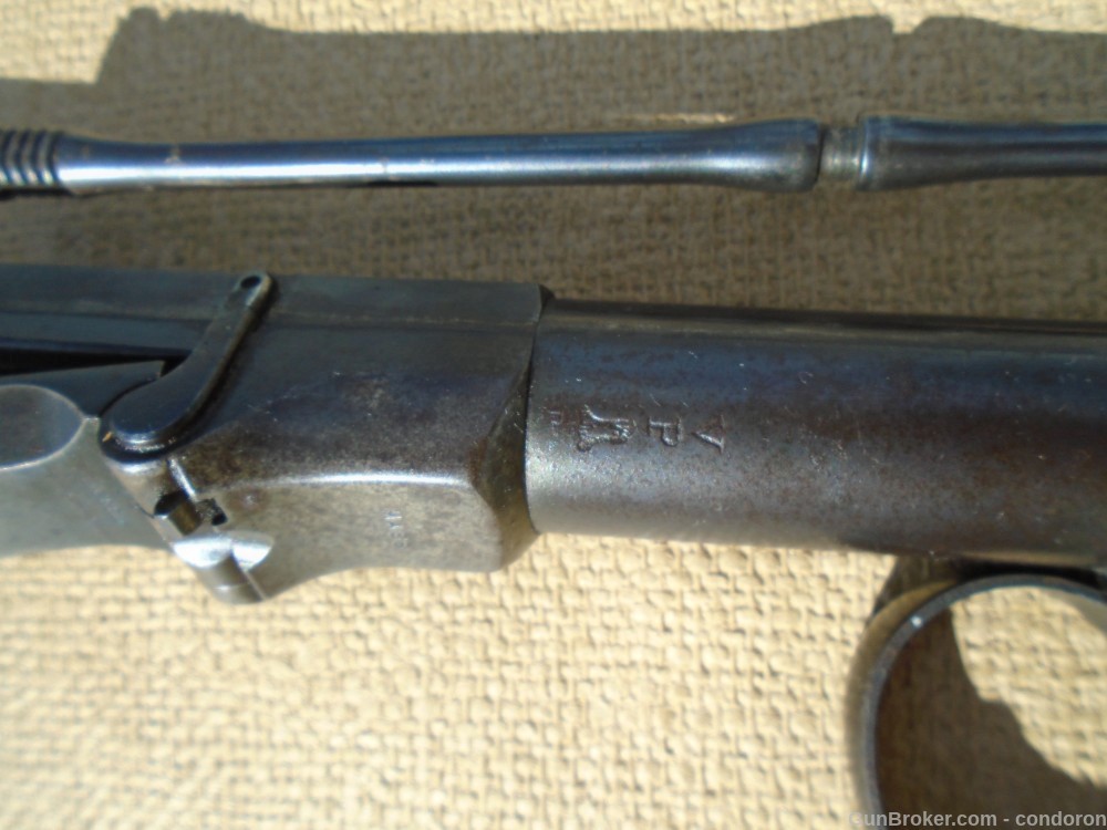 U.S. Springfield Trapdoor Model 1873, State markings, w/Bayonet & Scabbard-img-5