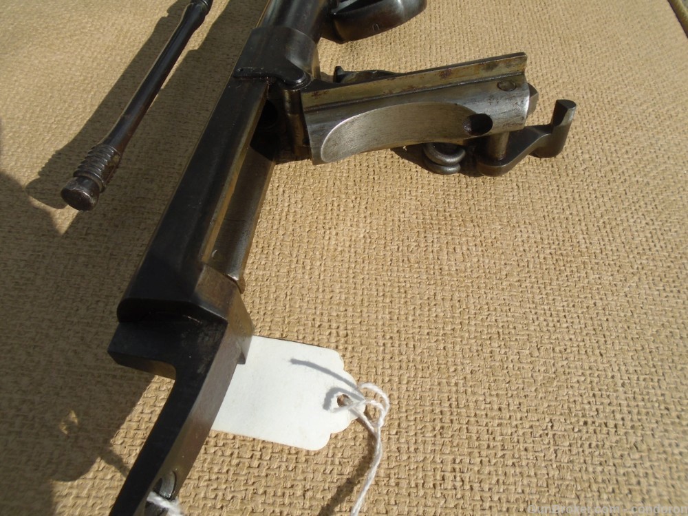 U.S. Springfield Trapdoor Model 1873, State markings, w/Bayonet & Scabbard-img-4